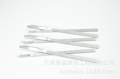 不锈钢羊腿刀叉 烤肉与野餐的得力助手